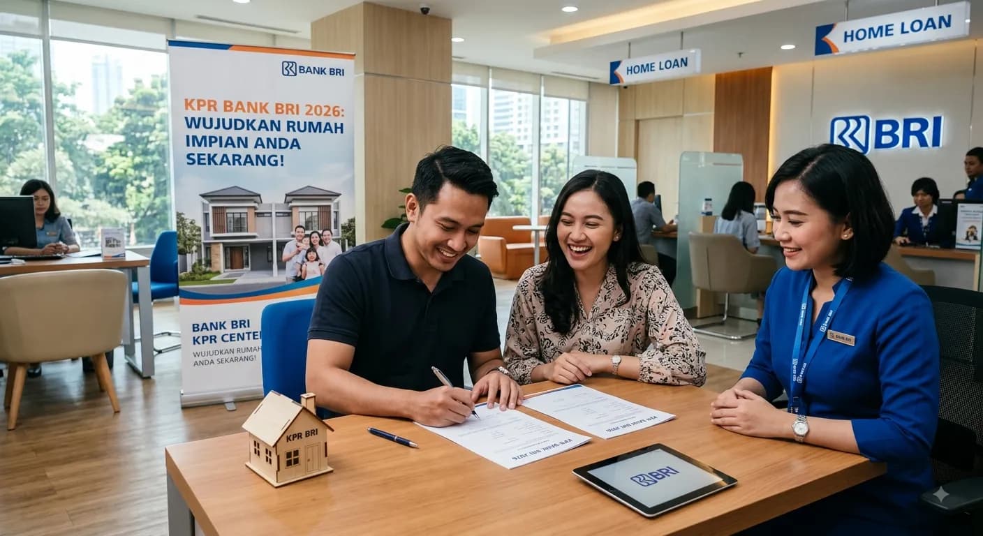 KPR Bank BRI 2026 — Suku Bunga, Syarat, dan Program Rumah Subsidi