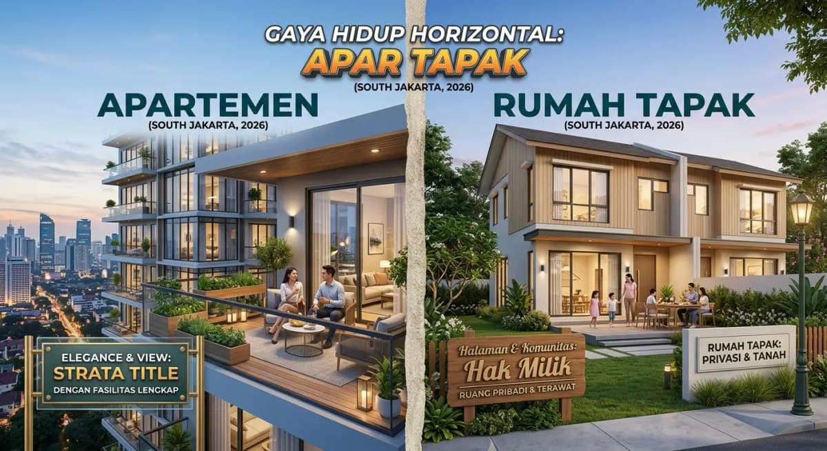 Apartemen vs Rumah Tapak: Mana Investasi yang Lebih Menguntungkan? (2026)