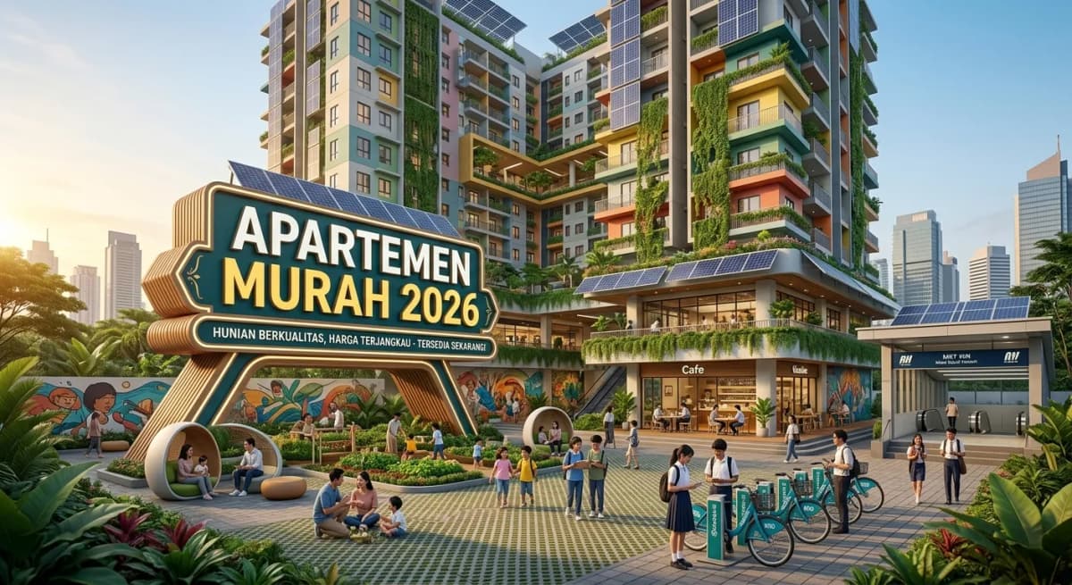 Apartemen Murah 2026: Kisaran Harga, Kota Terbaik & Tips Beli untuk Milenial