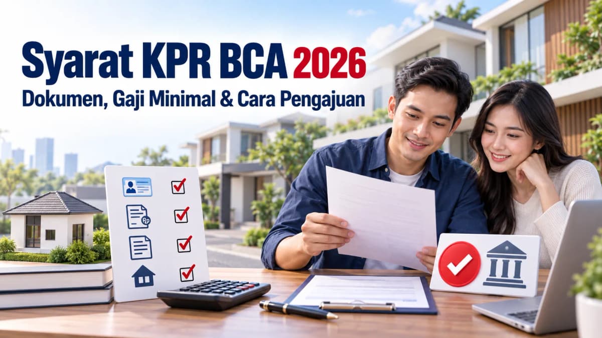 Syarat KPR BCA 2026: Dokumen, Gaji Minimal & Cara Pengajuan