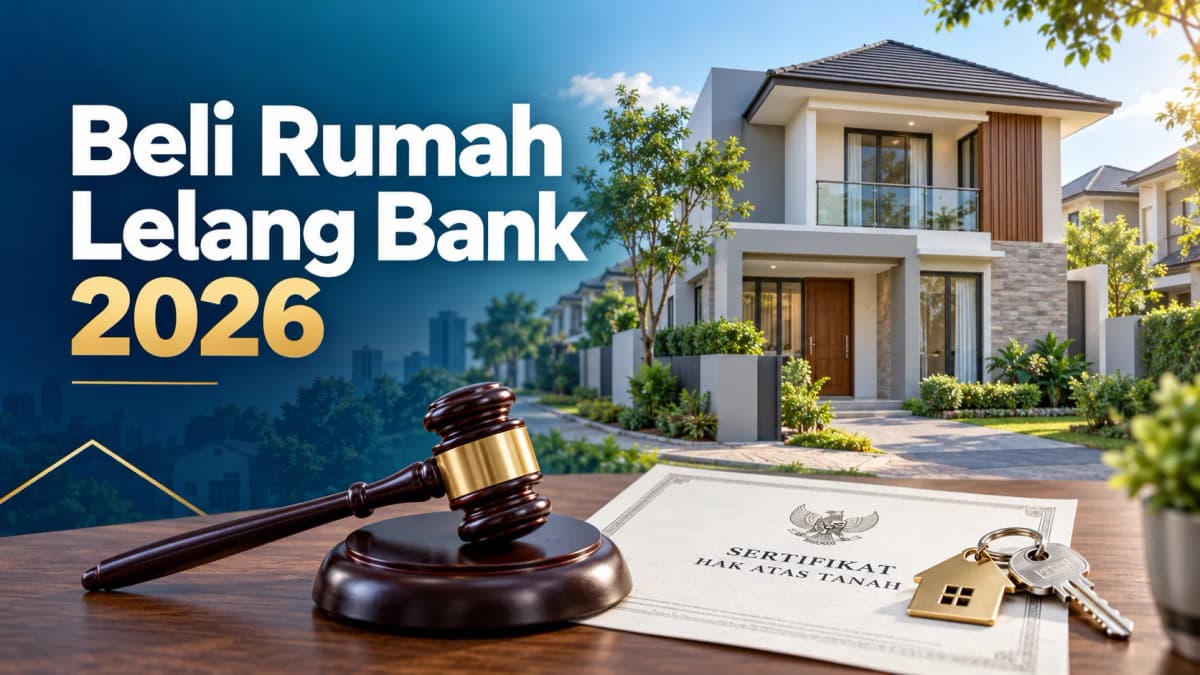 Beli Rumah Lelang Bank 2026: Cara Ikut, Risiko & Tips Menang