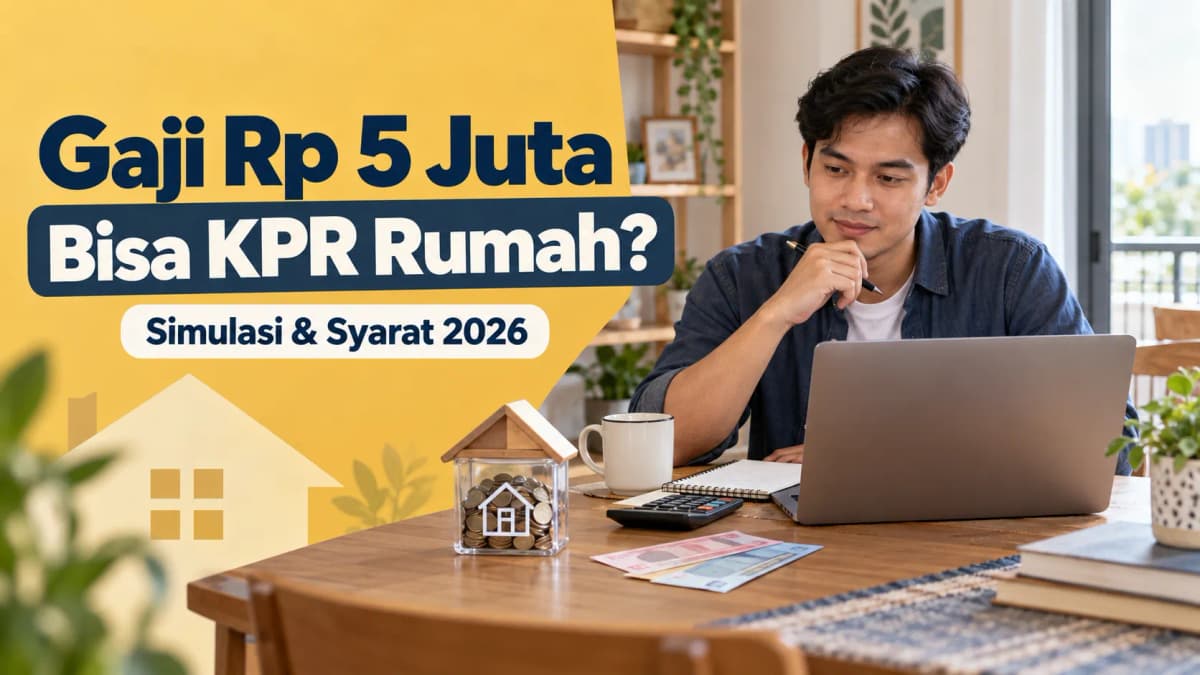 Gaji Rp 5 Juta Bisa KPR Rumah? Simulasi & Syarat 2026