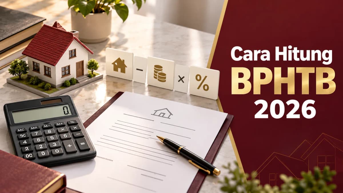 Cara Hitung BPHTB 2026 + Contoh per Daerah (Jakarta, Bodetabek)