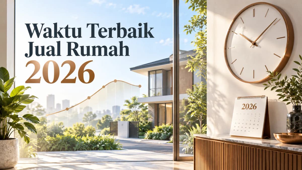 Waktu Terbaik Jual Rumah 2026: Baca Siklus Pasar & Momentum