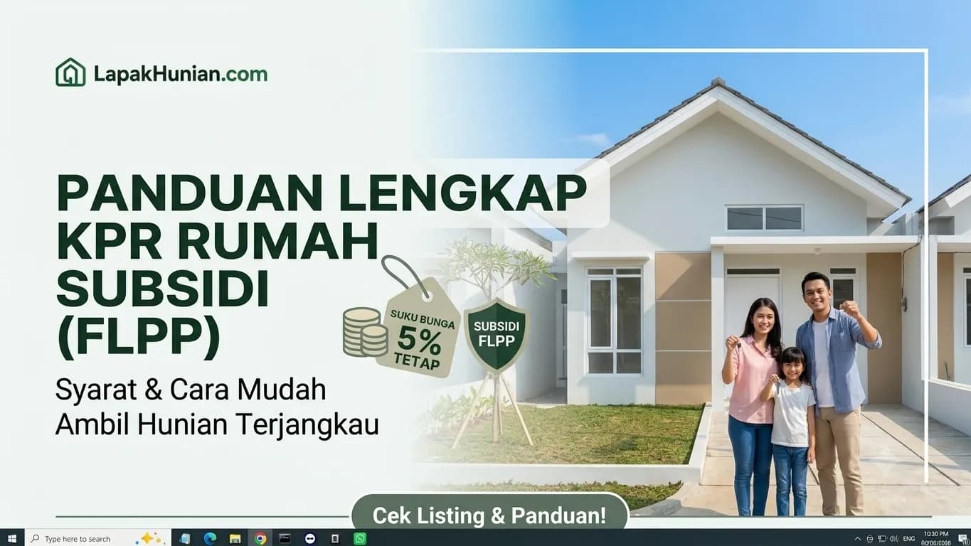 Panduan Lengkap Syarat dan Cara Mengajukan KPR Rumah Subsidi FLPP Terbaru
