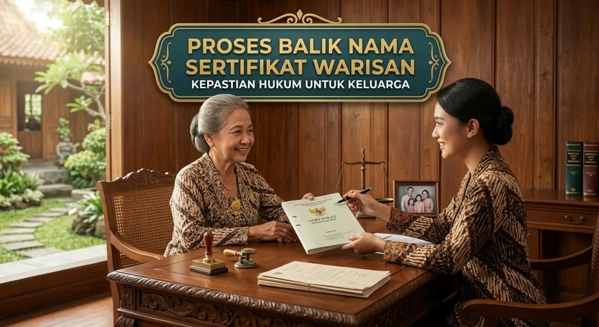 Biaya Balik Nama Sertifikat Warisan dan Hibah: Rincian Lengkap + Cara Hitung (2026)