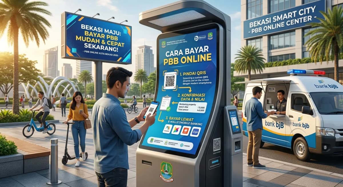 Cara Cek & Bayar PBB Online 2026: Langkah Mudah di HP, Syarat & Cek Tagihan
