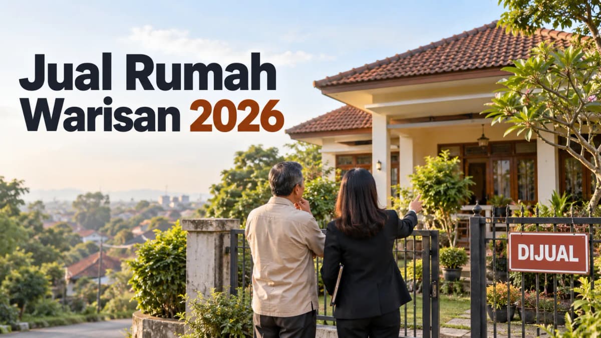 Jual Rumah Warisan 2026: Syarat, SK Ahli Waris, Pajak & Balik Nama