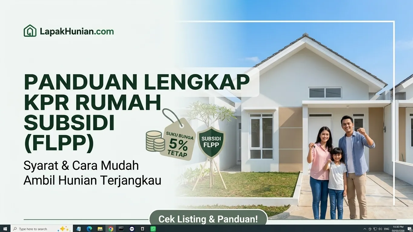 Panduan Lengkap Syarat dan Cara Mengajukan KPR Rumah Subsidi FLPP Terbaru