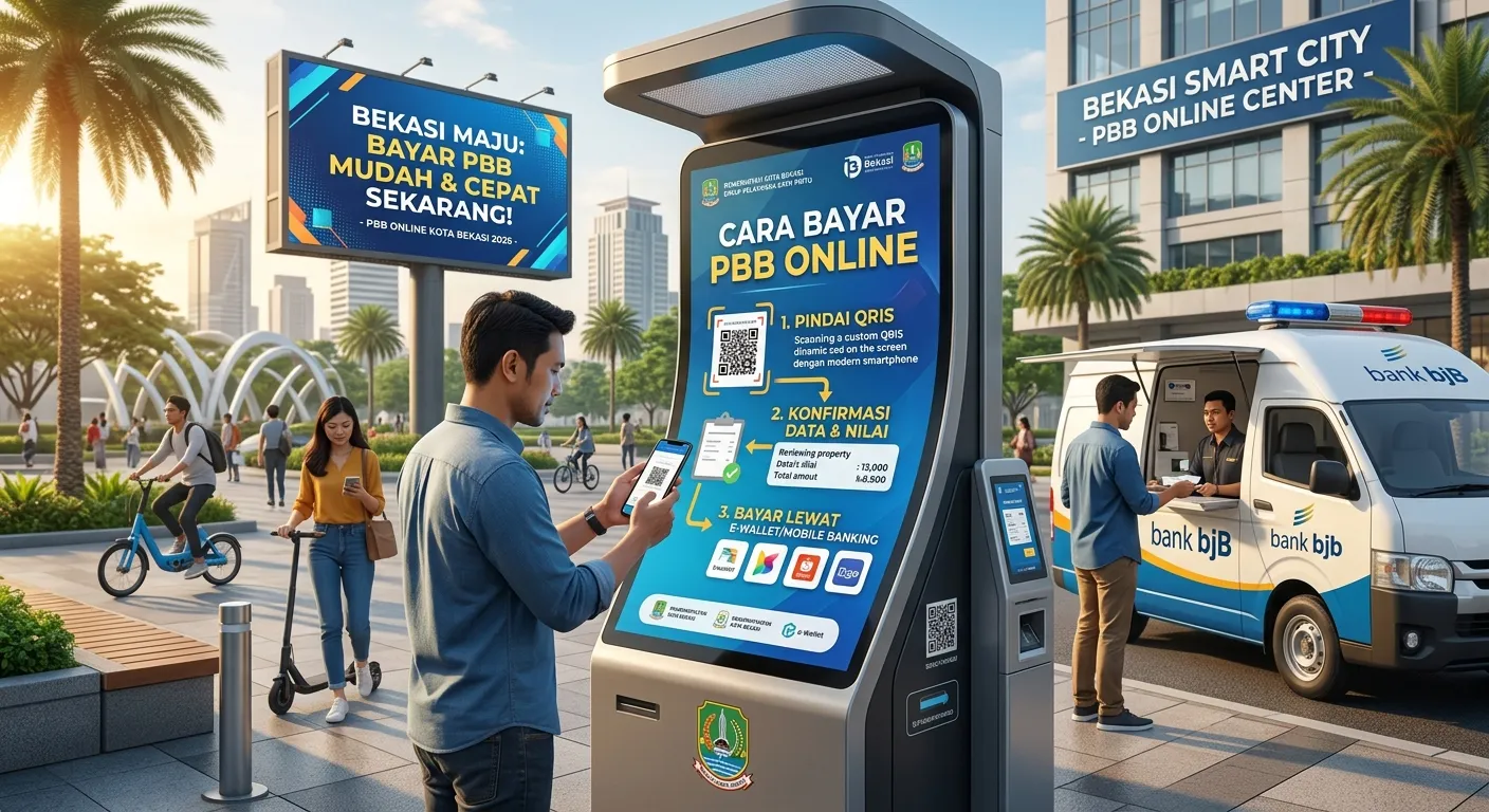 Cara Cek & Bayar PBB Online 2026: Langkah Mudah di HP, Syarat & Cek Tagihan