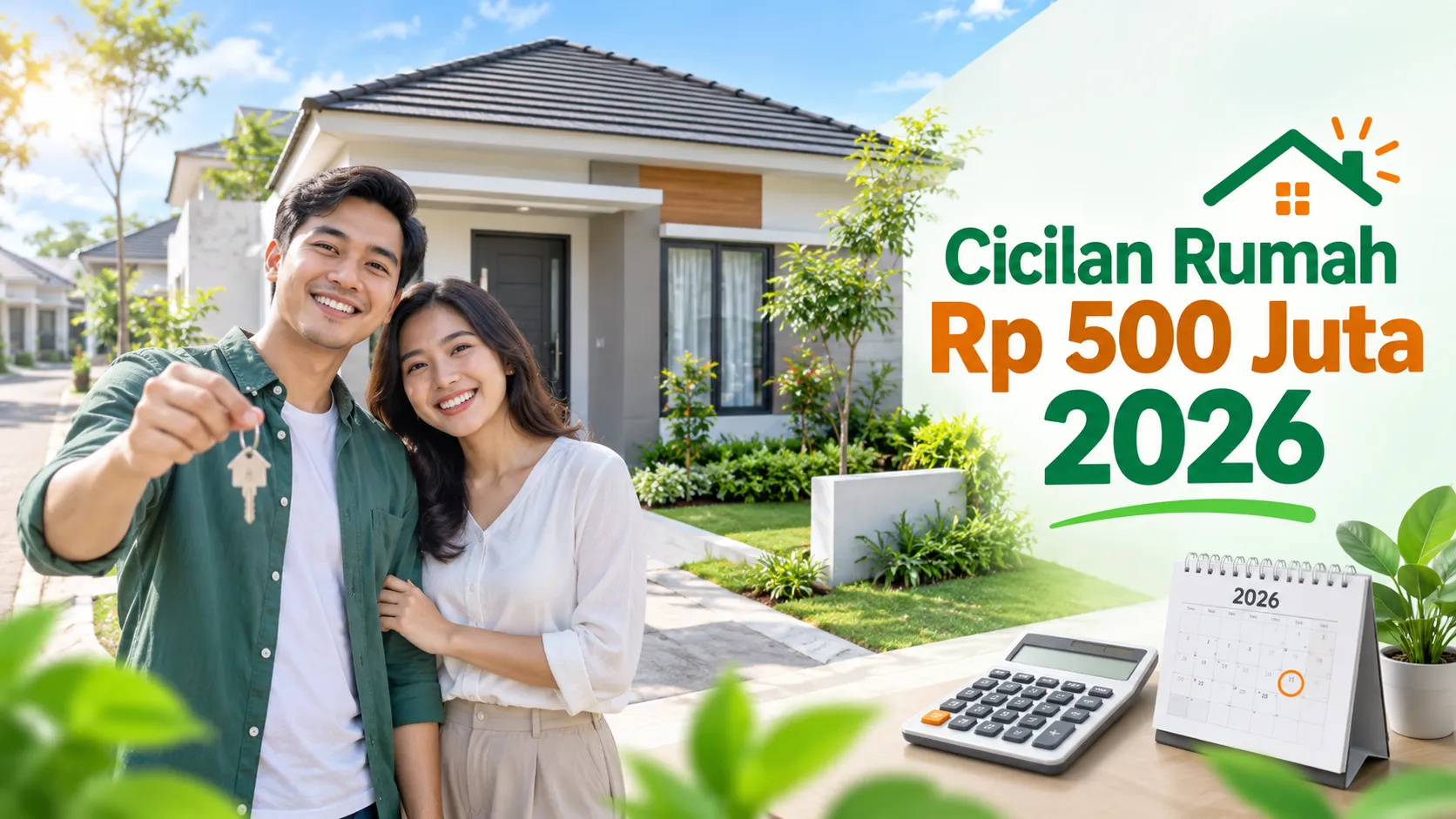 Cicilan Rumah Rp 500 Juta 2026: DP, Tenor & Gaji Ideal