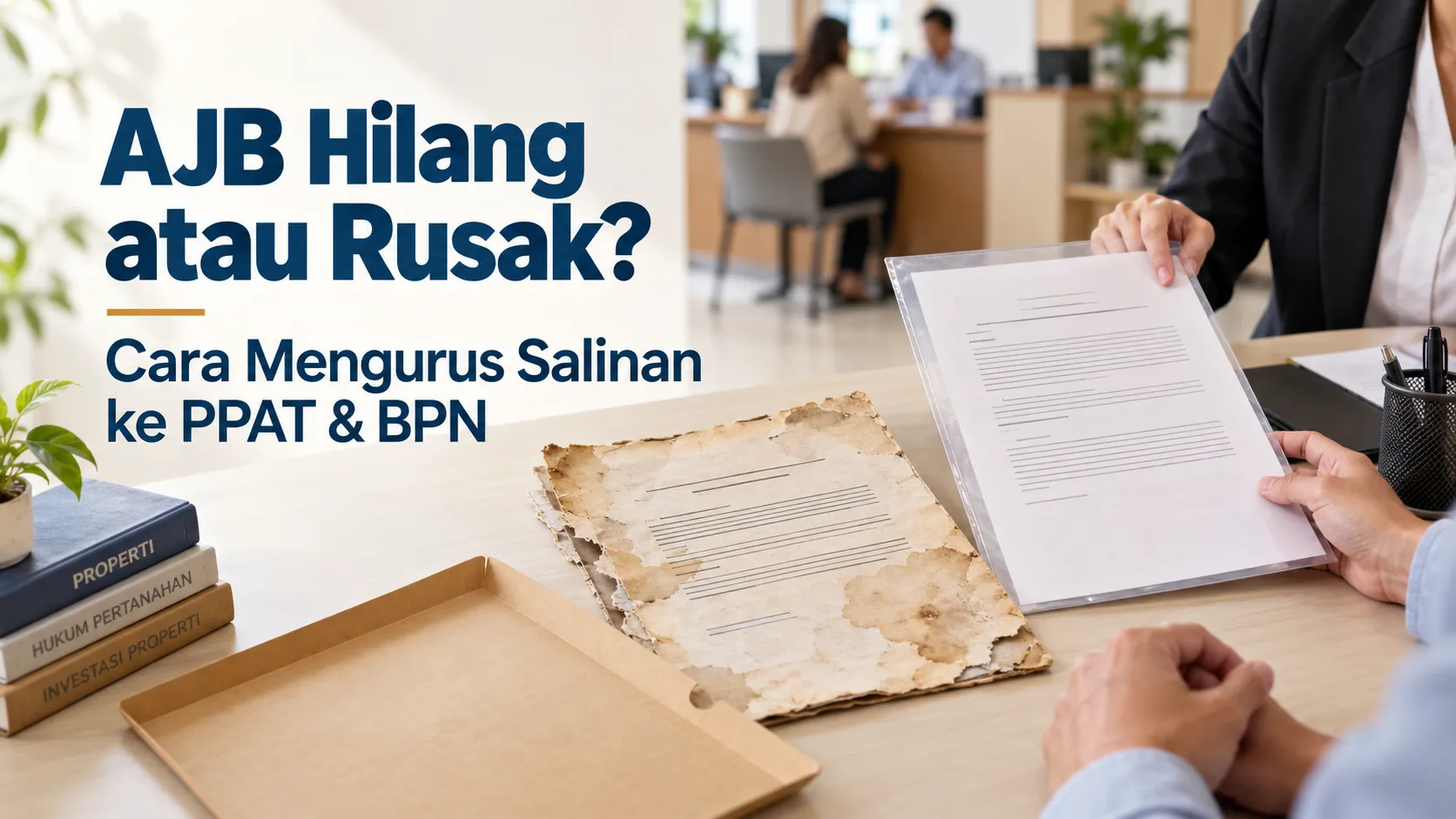 AJB Hilang atau Rusak? Cara Mengurus Salinan ke PPAT & BPN