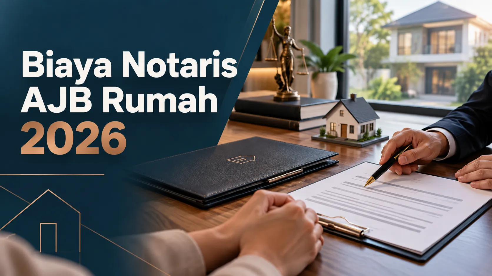 Biaya Notaris AJB Rumah 2026: Tarif Resmi, Negosiasi & Rincian