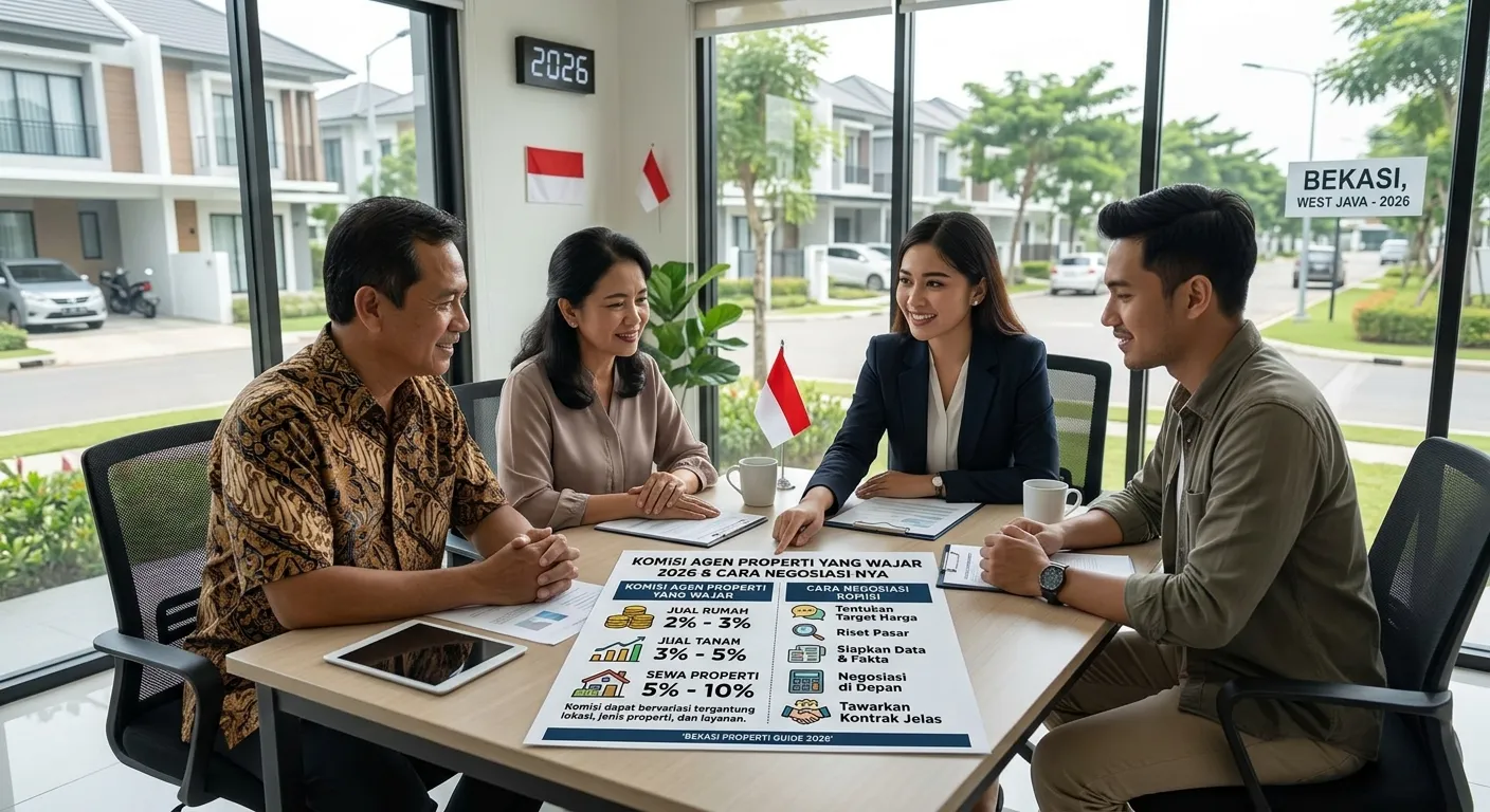 Komisi Agen Properti yang Wajar 2026 & Cara Negosiasinya