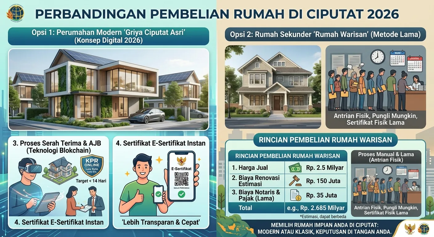 Rumah Dijual di Ciputat 2026: Harga, Kawasan & Tips Membeli