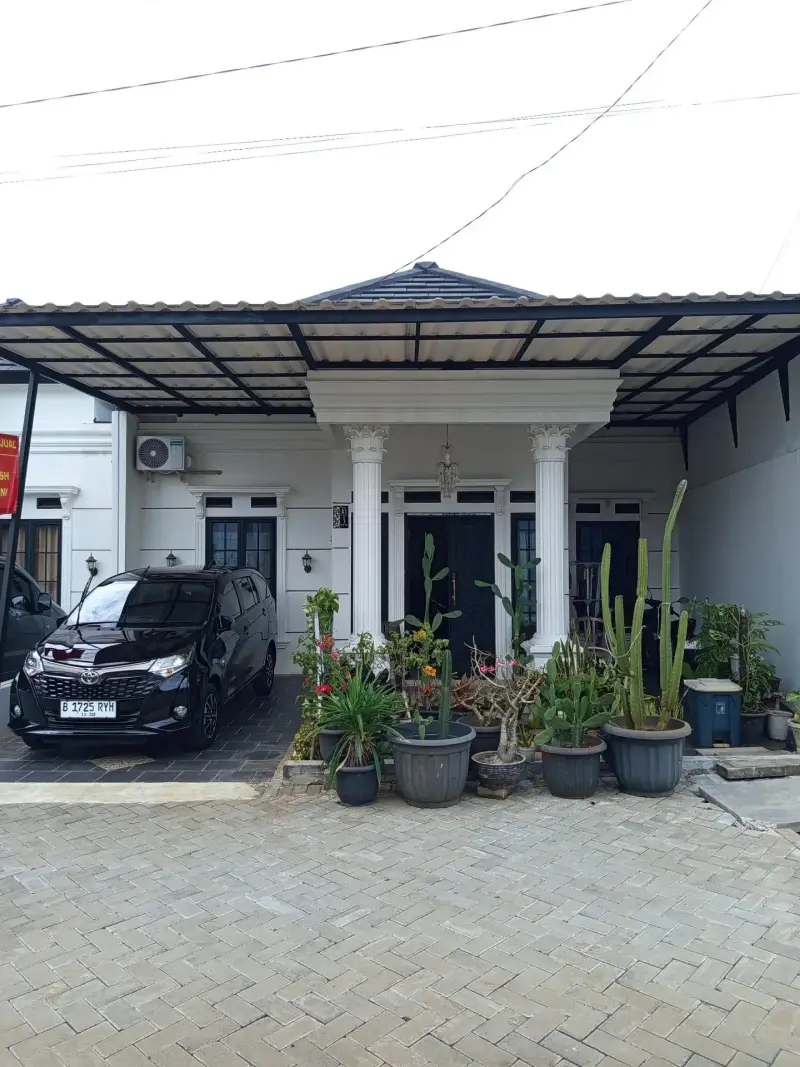 Rumah Hook Baru Gaya Eropa Klasik 4 Kamar di Gunung Sindur Bogor